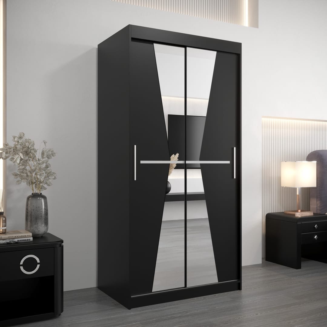 Morocco Sliding Door Wardrobe 100cm