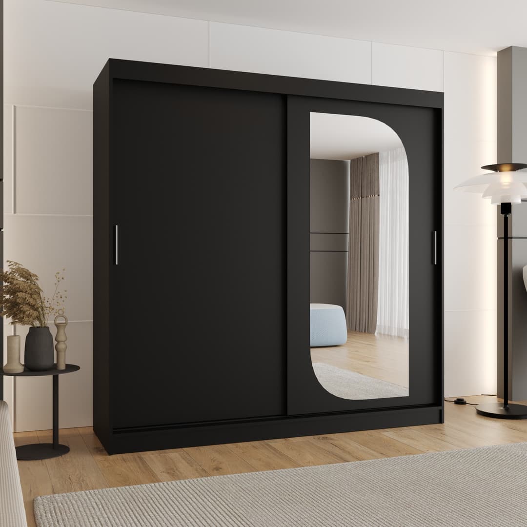 Lucy Sliding Door Wardrobe 200cm - product image 5