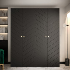 Manhattan IV Hinged Door Wardrobe 200cm - product image 4