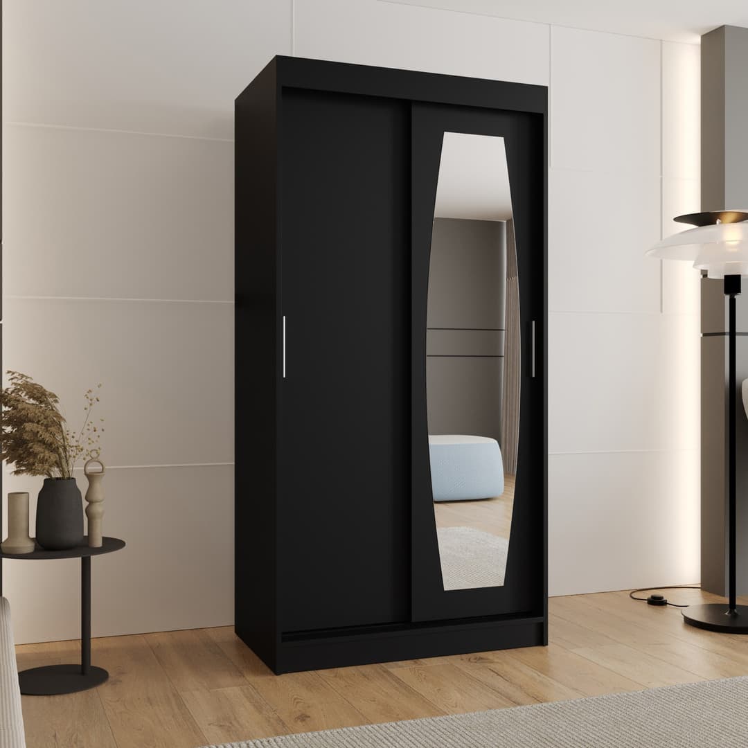 Rossa Sliding Door Wardrobe 100cm - product image 11