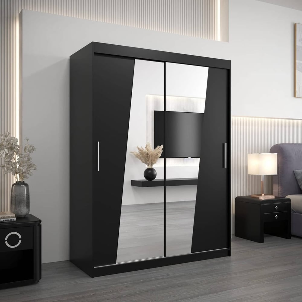 Rhomb Sliding Door Wardrobe 150cm - product image 8
