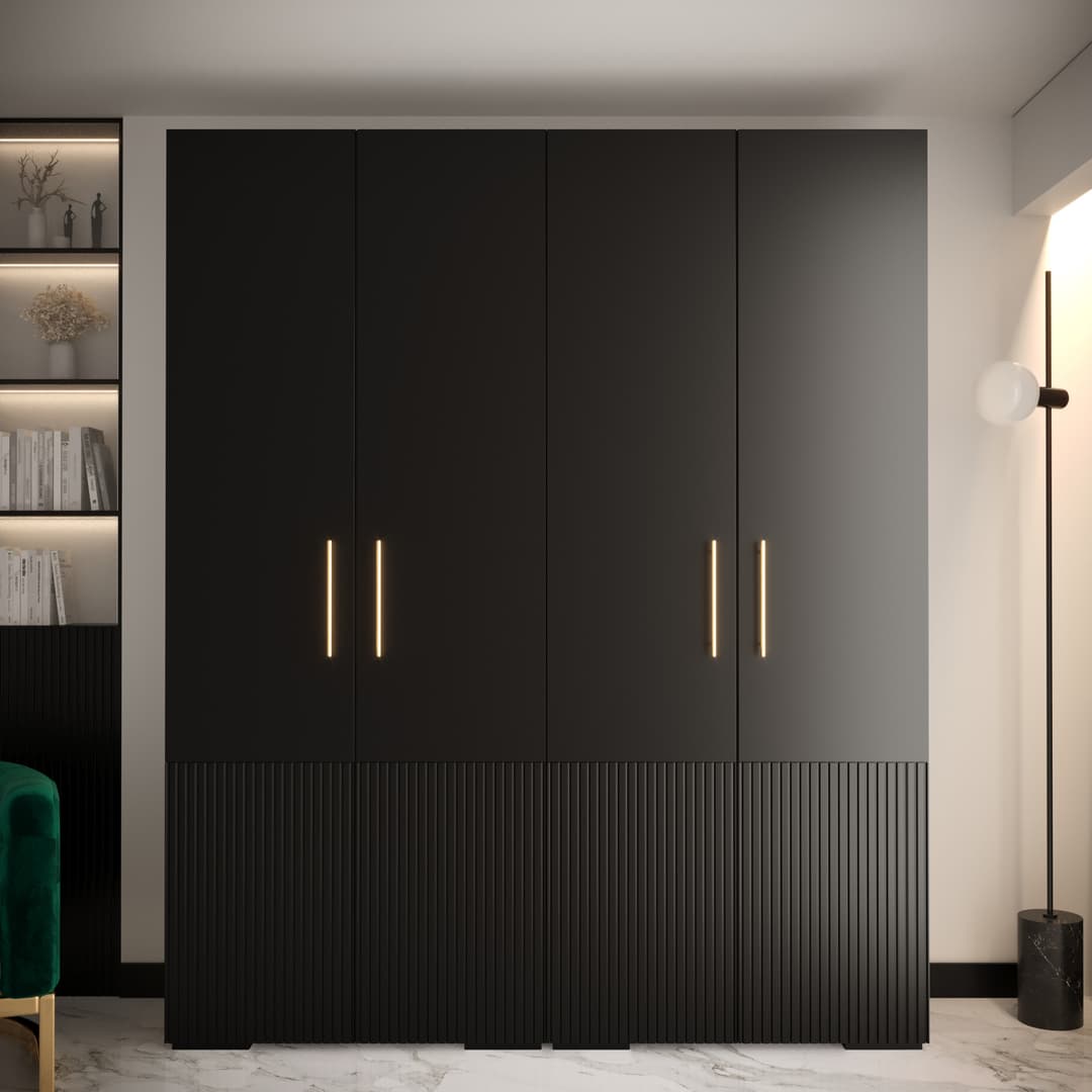 Manhattan III Hinged Door Wardrobe 200cm - product image 4