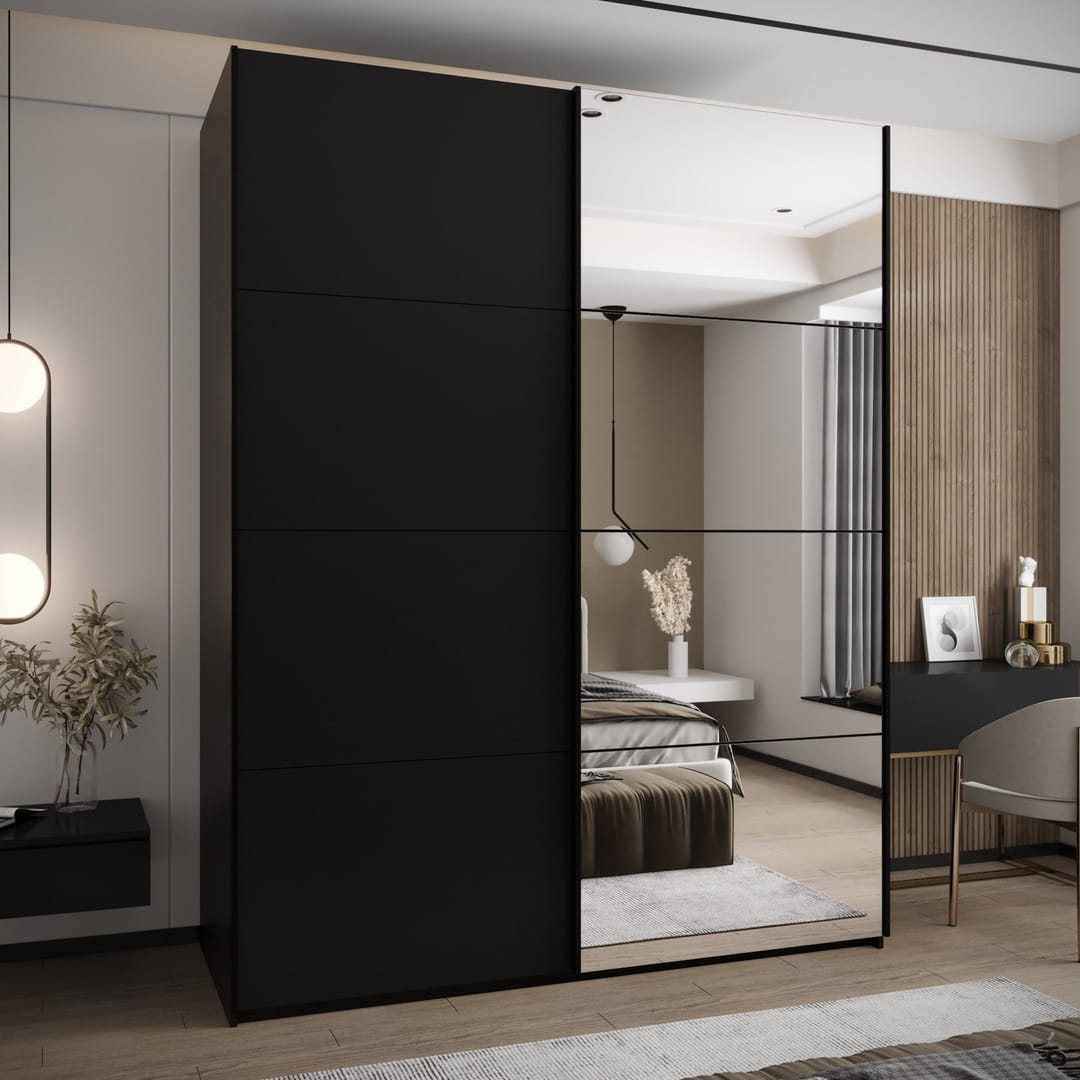 Trosa III Sliding Door Wardrobe 190cm