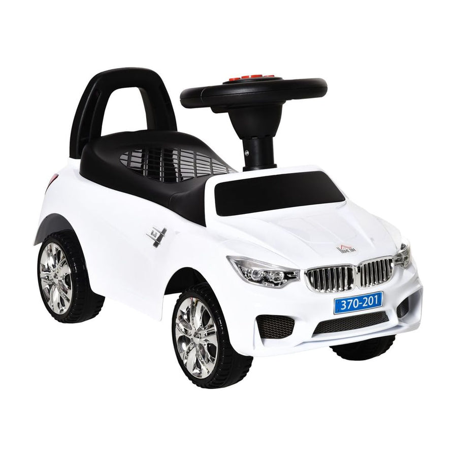 HOMCOM Ride on Car in White