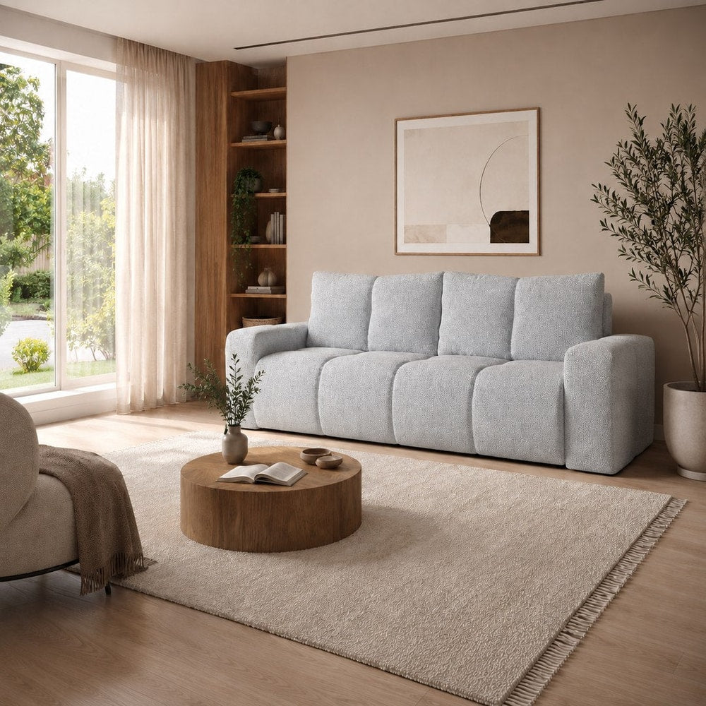 Sofa Bed Soho in Light Grey, image 9