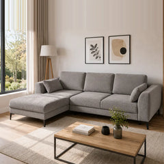 Corner Sofa Bed Imperia in Grey, image 5