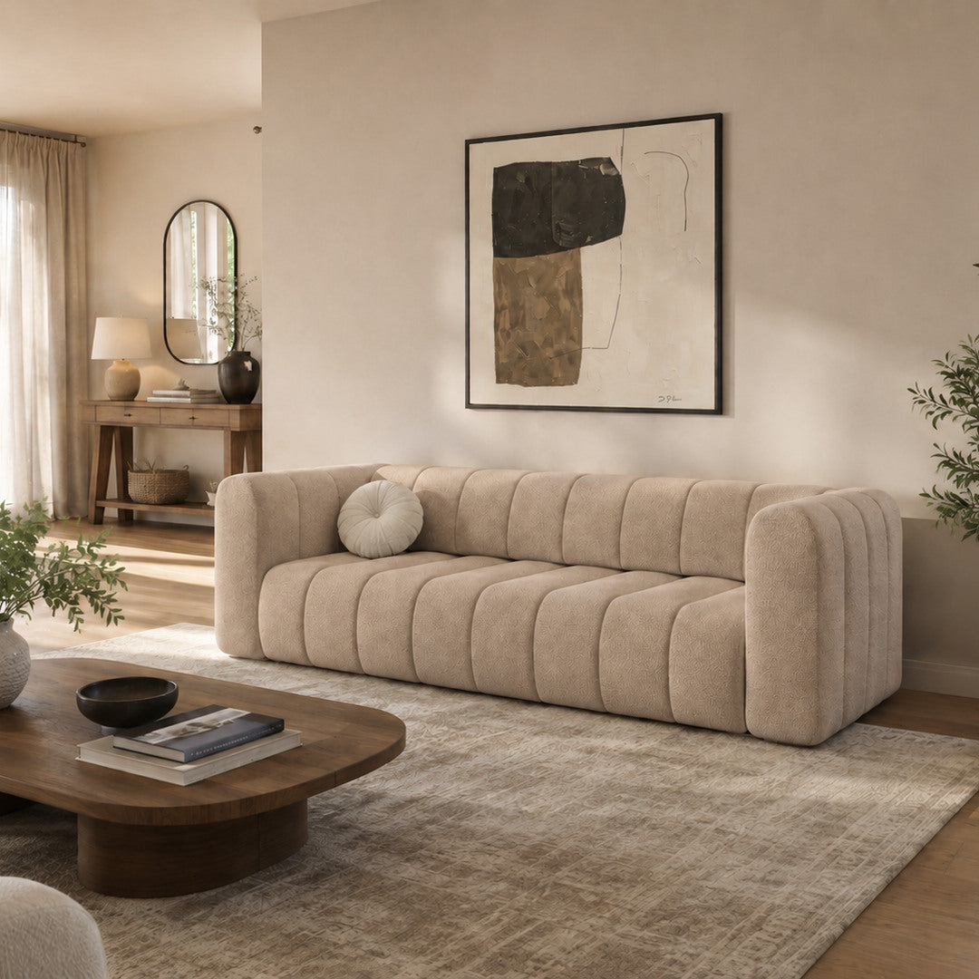 Sofa Bed Fumo in Beige, image 2