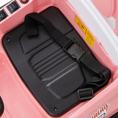 Electric kids Ride-on Bumper Car with 360° Spinning and Dual Motors-Pink