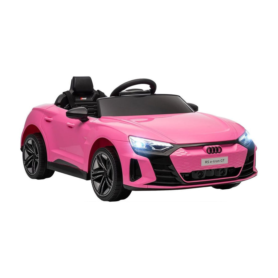HOMCOM Audi Licensed 12V Kids Electric Ride-On in Pink