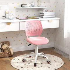 Ergonomic Children Study Chair with Adjustable Height-Pink