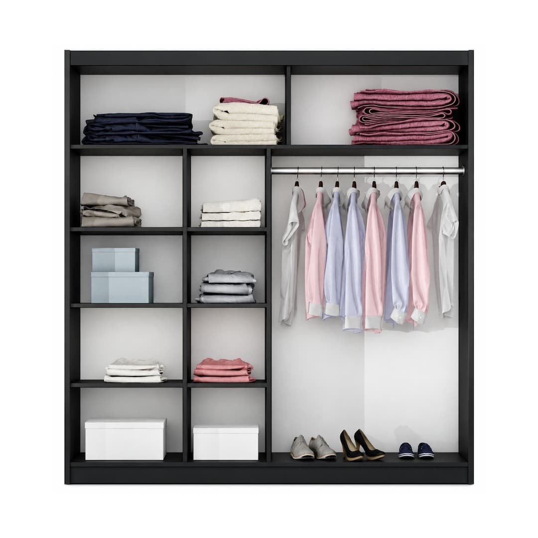 Dakota Sliding Door Wardrobe 203cm, image 6