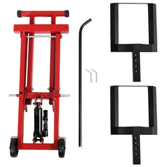 Lawn Mower Lift Jack with Wheels for Garden Tractors
