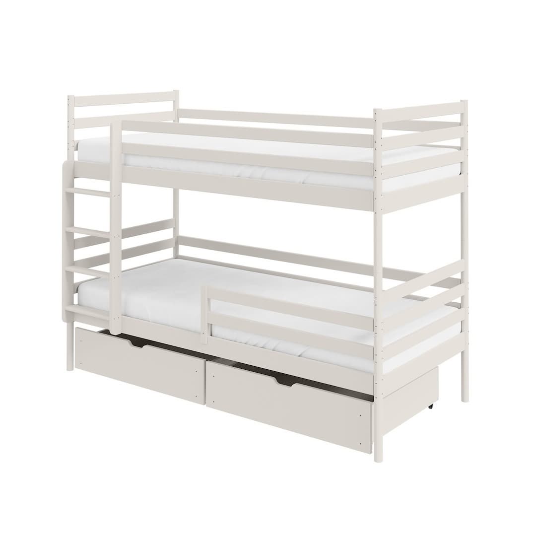 Wooden Bunk Bed Gusto With Storage in Cotton, image 5