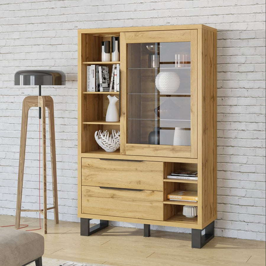 Halle 13 Tall Display Cabinet 120cm