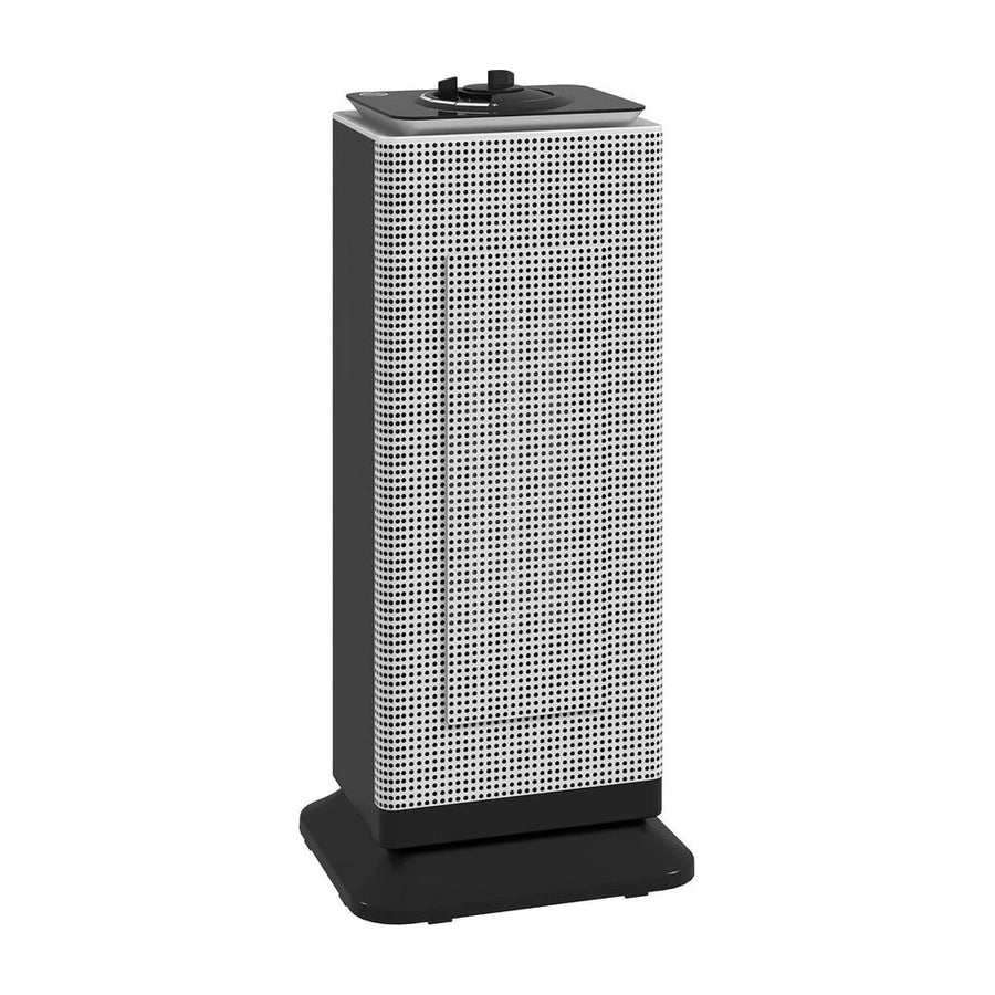 HOMCOM 2000W Ceramic Electric Heater with Fan, Oscillation - Black