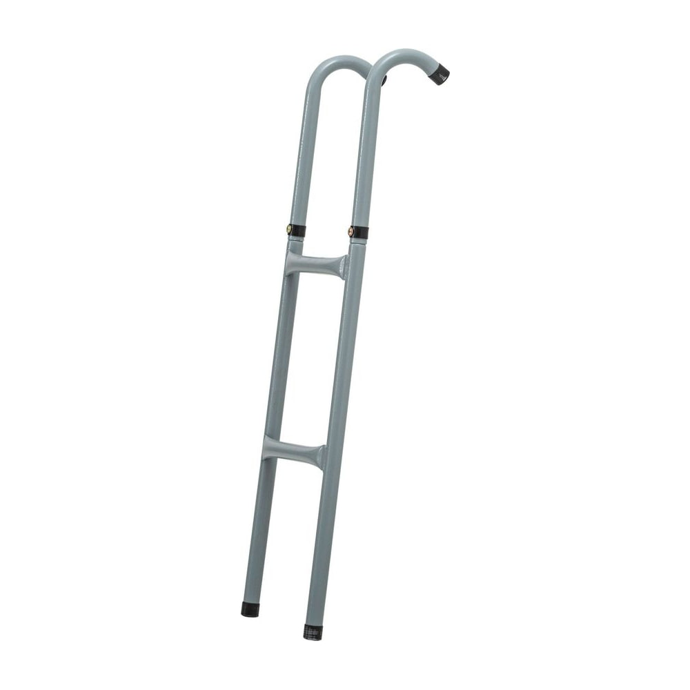 HOMCOM 6-10ft Trampoline Ladder Galvanized w/ Non-slip Mat