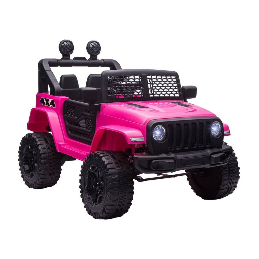HOMCOM Kids Electric Ride On Car in Old Pink