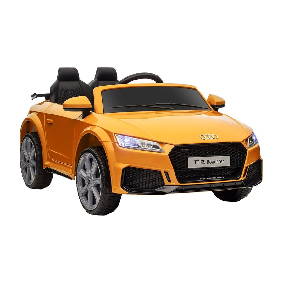 HOMCOM Kids Licensed Audi TT RS Ride-On Car in Yellow
