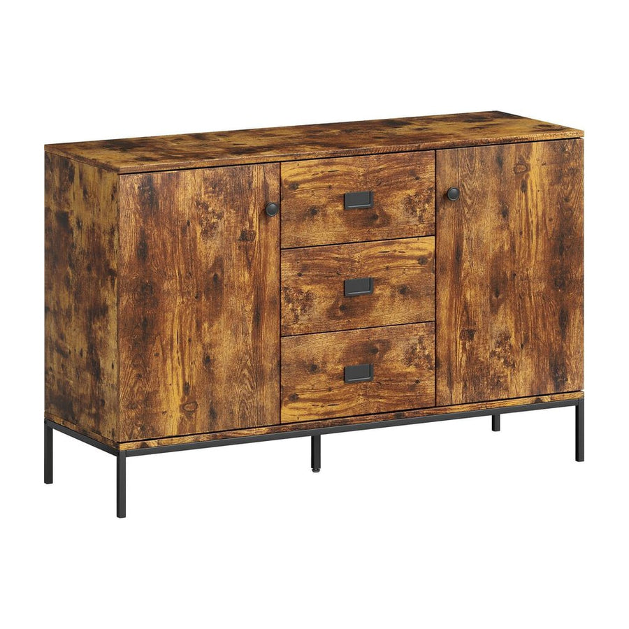 HOMCOM Modern Rustic Brown Sideboard