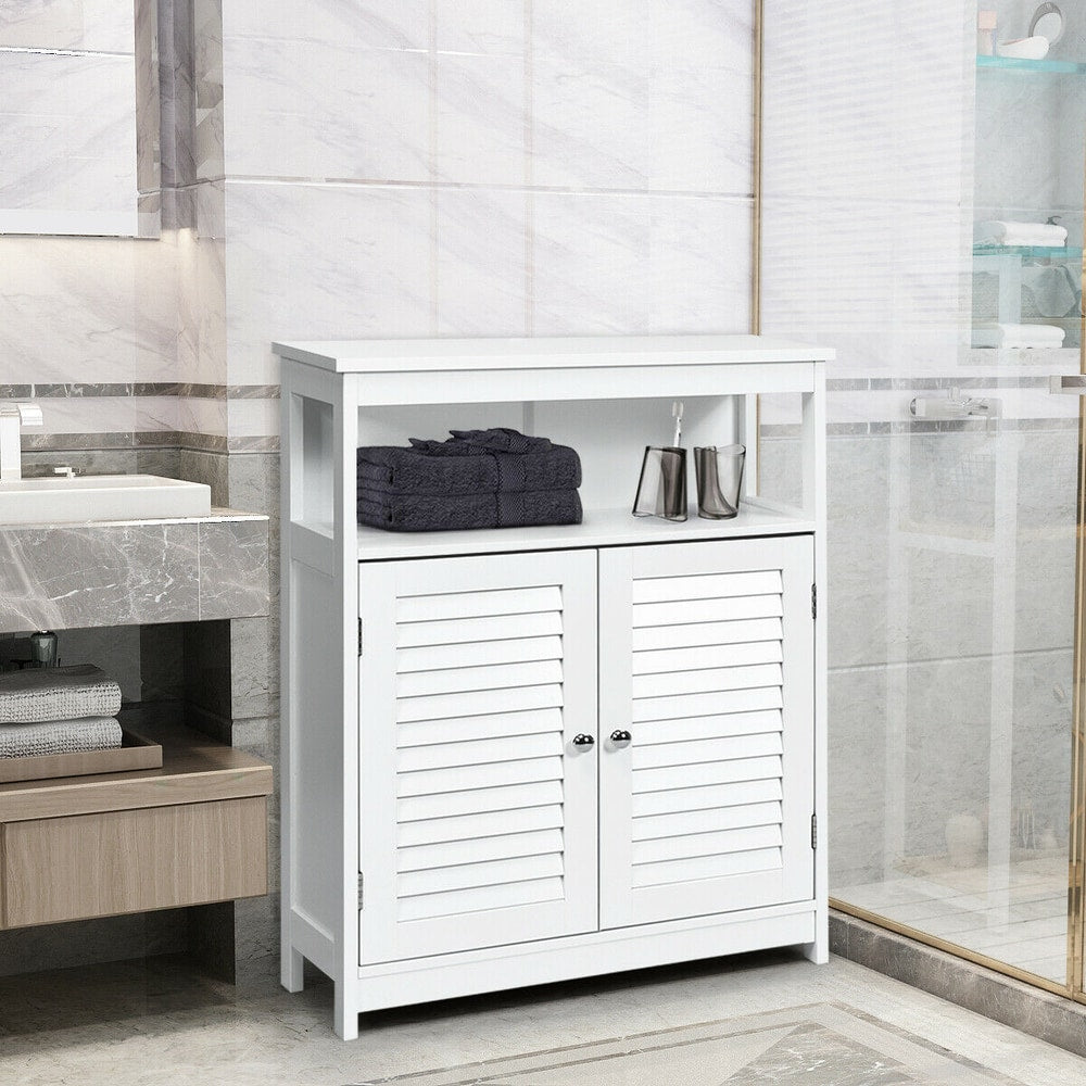 Bathroom Floor Cabinet in White