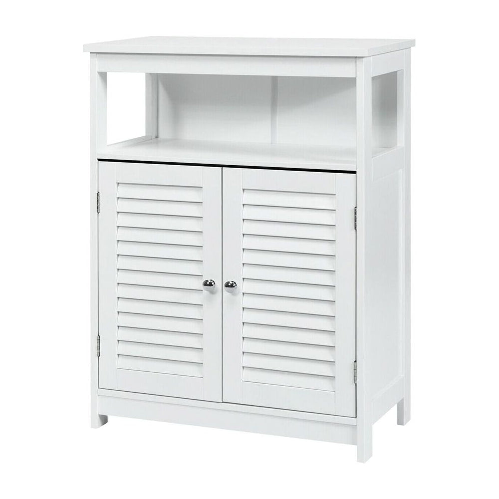 Bathroom Floor Cabinet in White
