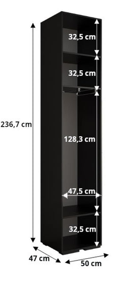 Inova Hinged Door Wardrobe product image