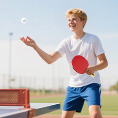 SPORTNOW Portable Table Tennis Set with Four Rackets, Eight Balls, Storage Case - product image 2