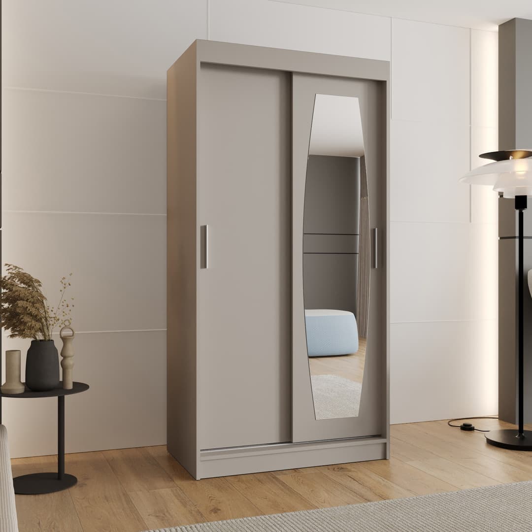 Rossa Sliding Door Wardrobe 100cm - product image 7