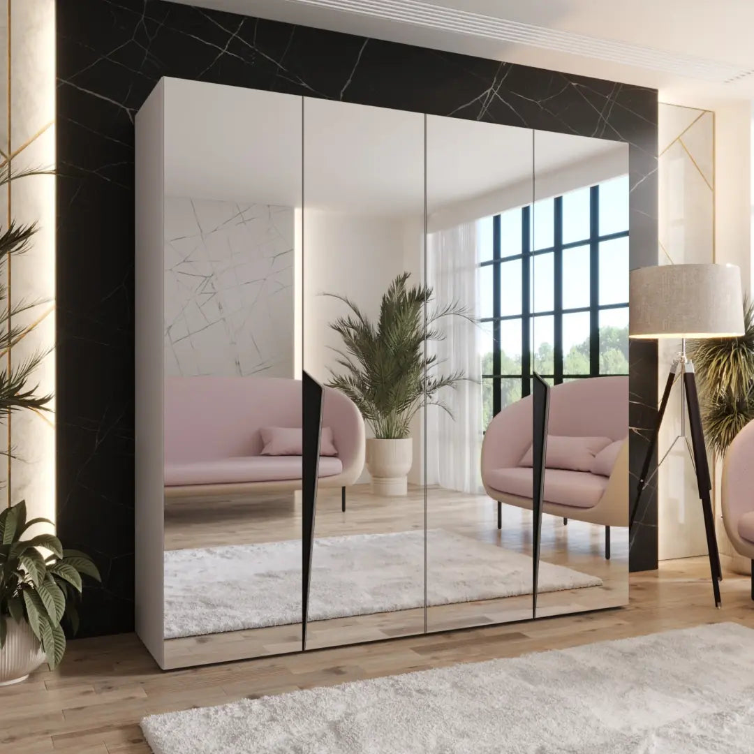 Piano III Hinged Door Wardrobe 200cm - product image 5