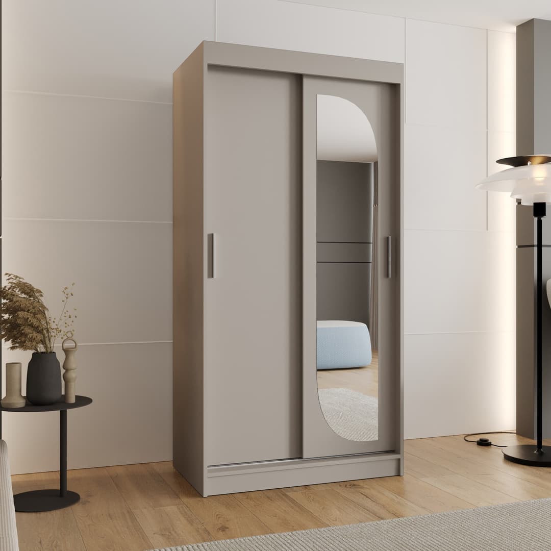 Lucy Sliding Door Wardrobe 100cm - product image 7