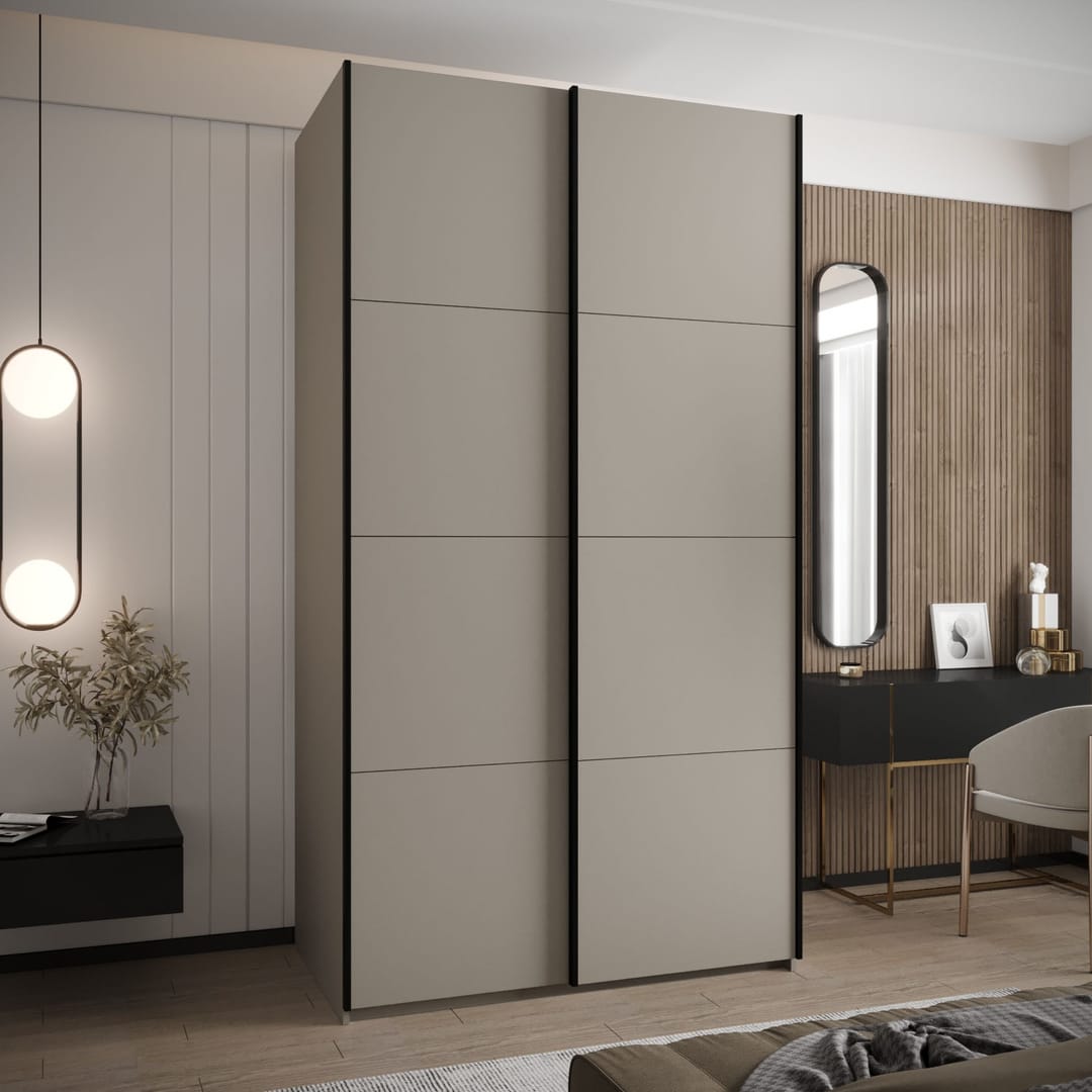 Trosa I Sliding Door Wardrobe 130cm