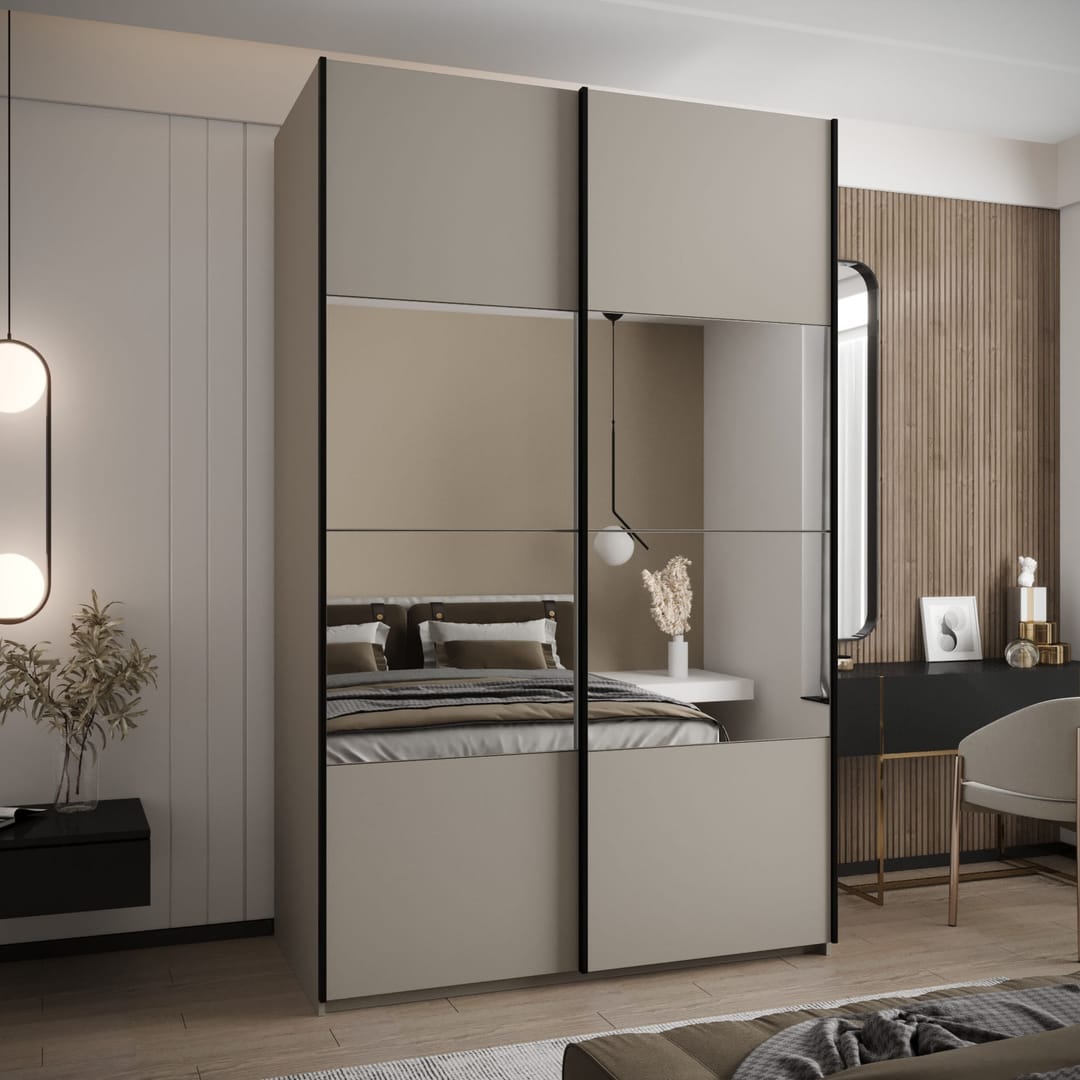 Trosa IV Sliding Door Wardrobe 150cm
