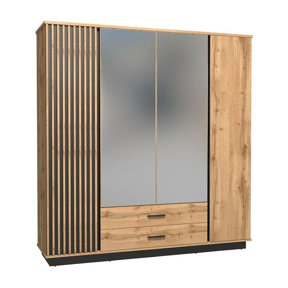 Lamelo LA18 Hinged Wardrobe 197cm