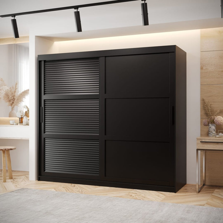 Larvik III Sliding Door Wardrobe 200cm