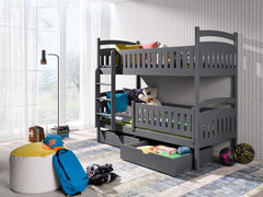 Wooden Bunk Bed Ignas with Storage - product image 7