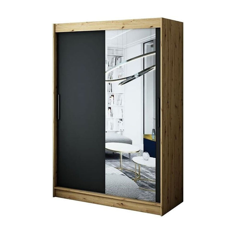Leto T2 Sliding Door Wardrobe 150cm