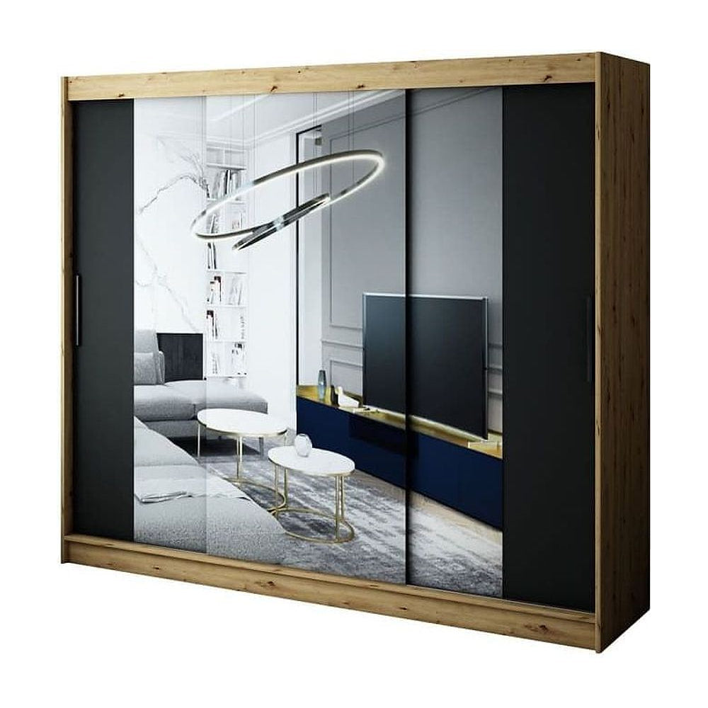 Leto T2 Sliding Door Wardrobe 250cm