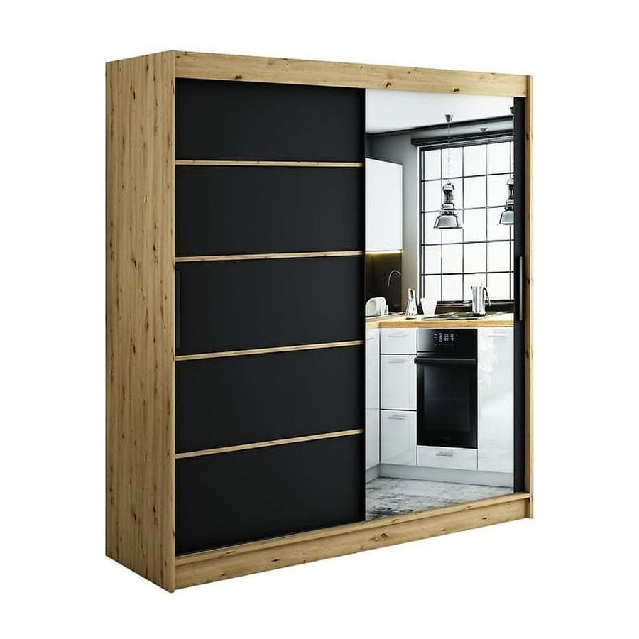 Leto V2 Sliding Door Wardrobe 200cm