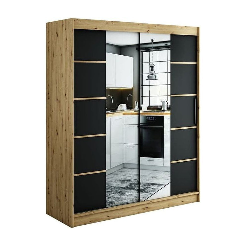 Leto V4 Sliding Door Wardrobe 180cm
