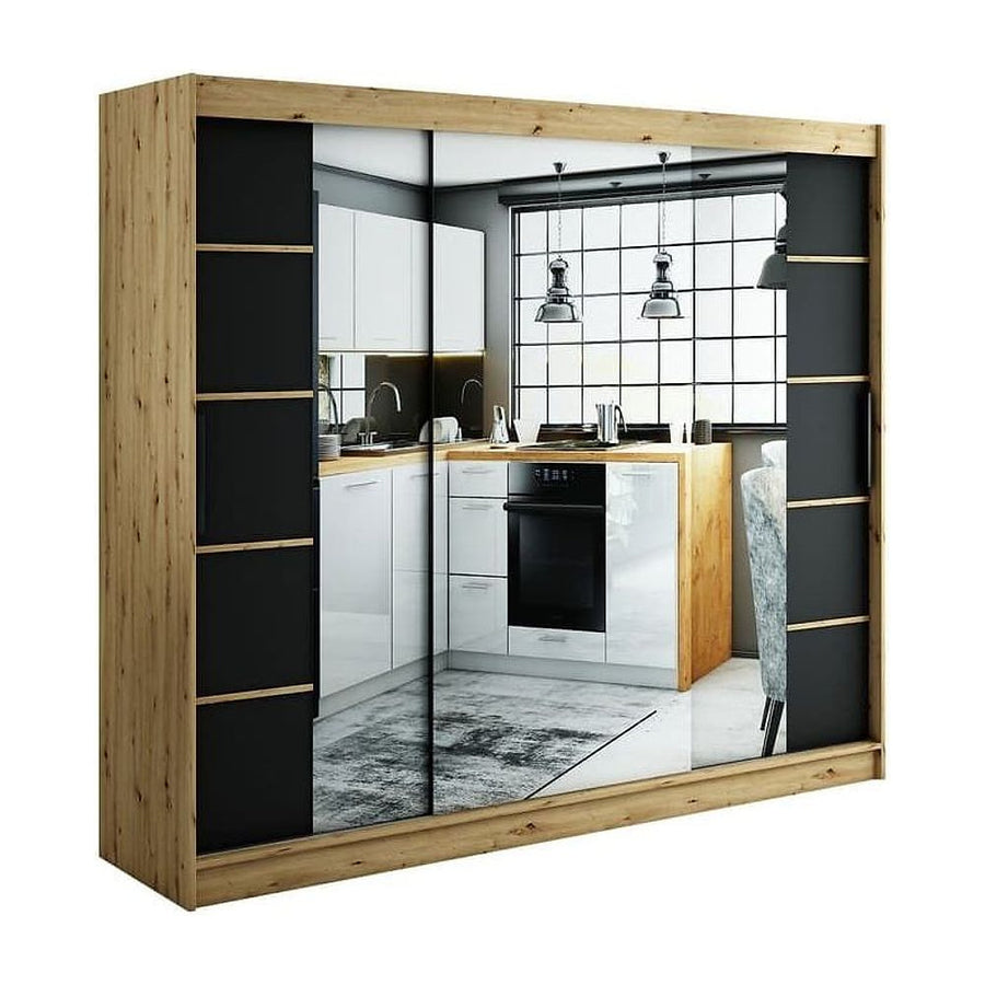 Leto V4 Sliding Door Wardrobe 250cm