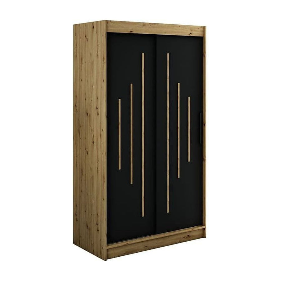 Leto Y Sliding Door Wardrobe 120cm