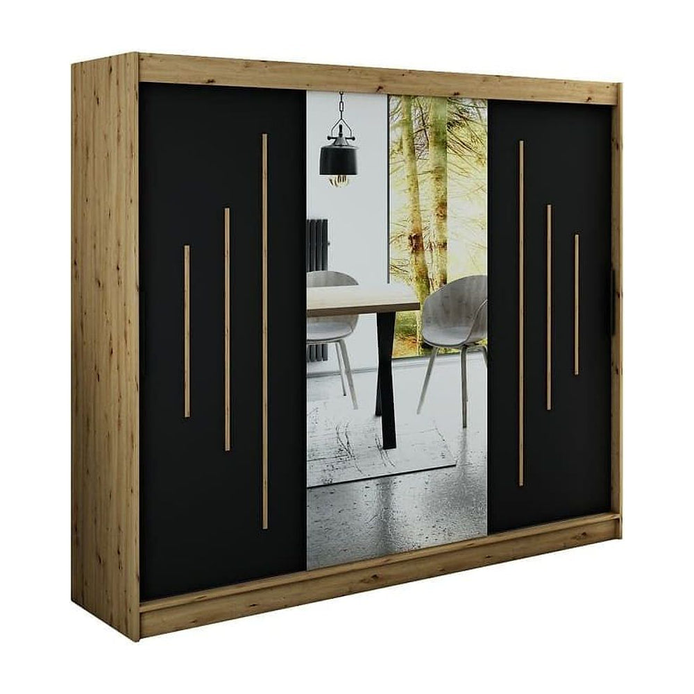 Leto Y1 Sliding Door Wardrobe 250cm