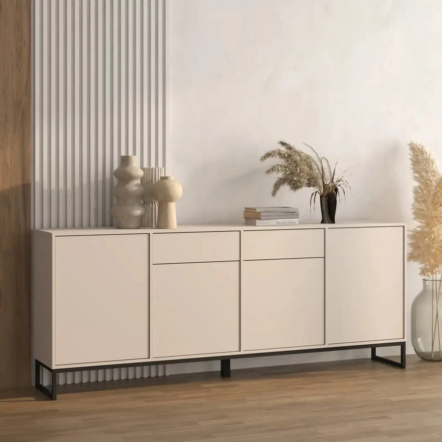 Loft Sideboard Cabinet 209cm in Cashmere