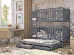 Emily Bunk Bed with Trundle and Storage - product image 9