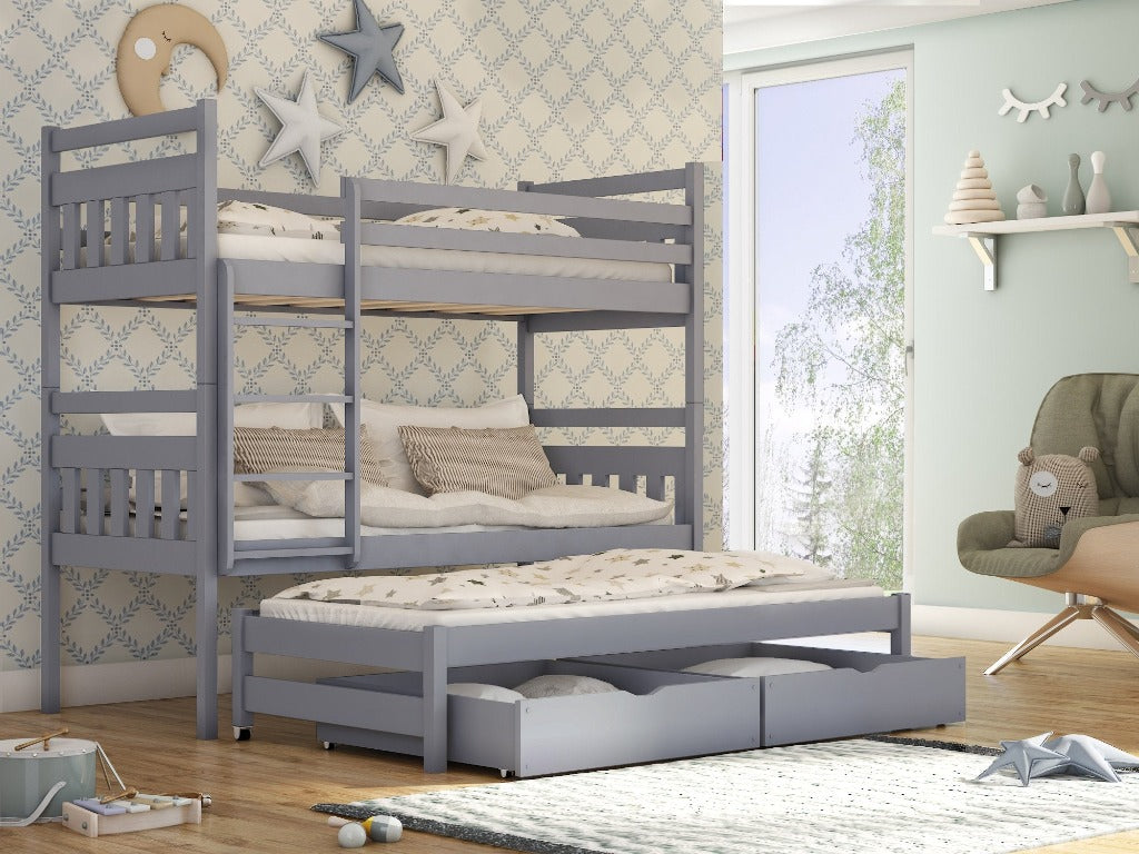 Seweryn Bunk Bed with Trundle and Storage - product image 13