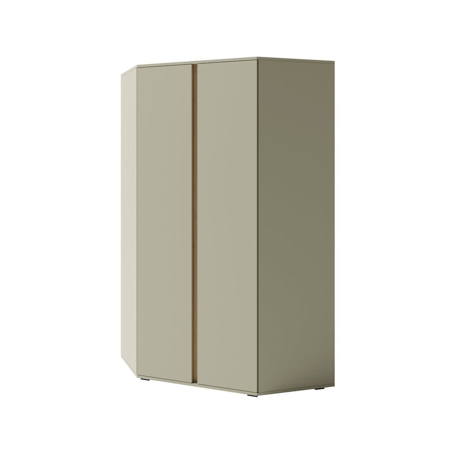 Luca LC2 Corner Wardrobe 90cm in Eucalyptus