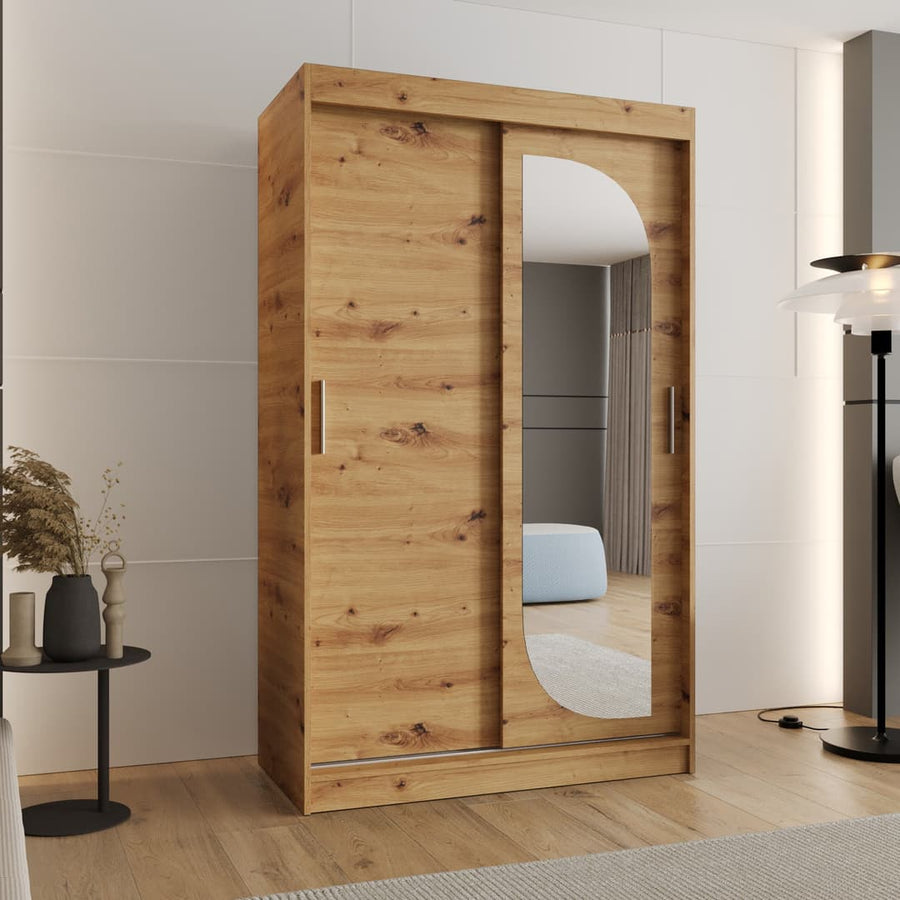 Lucy Sliding Door Wardrobe 120cm