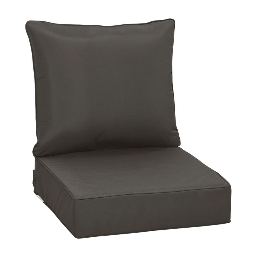 Outsunny Outdoor Seat and Back Cushion Set Patio Deep Seating Chair Replacement Cushion