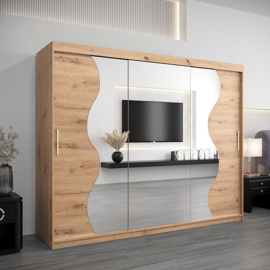 Madrid Sliding Door Wardrobe 250cm