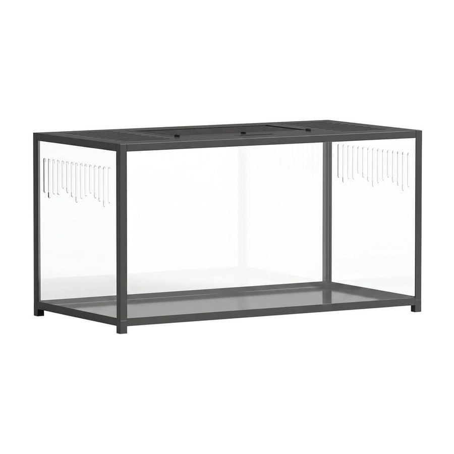 PawHut Large Hamster Cage, Chewproof Metal Rat Cage with Openable Top for Syrian Dwarf Hamster, Gerbil, 100 x 50 x 52.5 cm